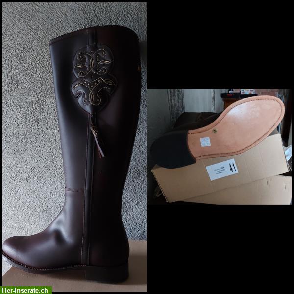 Bild 3: Neue Reitstiefel in spanischer Optik, Grösse 41 + 40