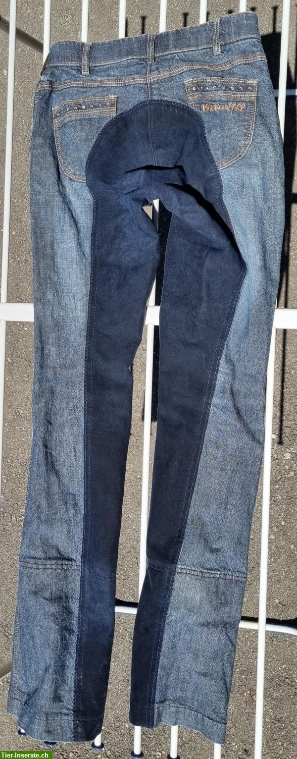 Bild 2: HKM Denim-Jodhpur Reithose, Grösse 34