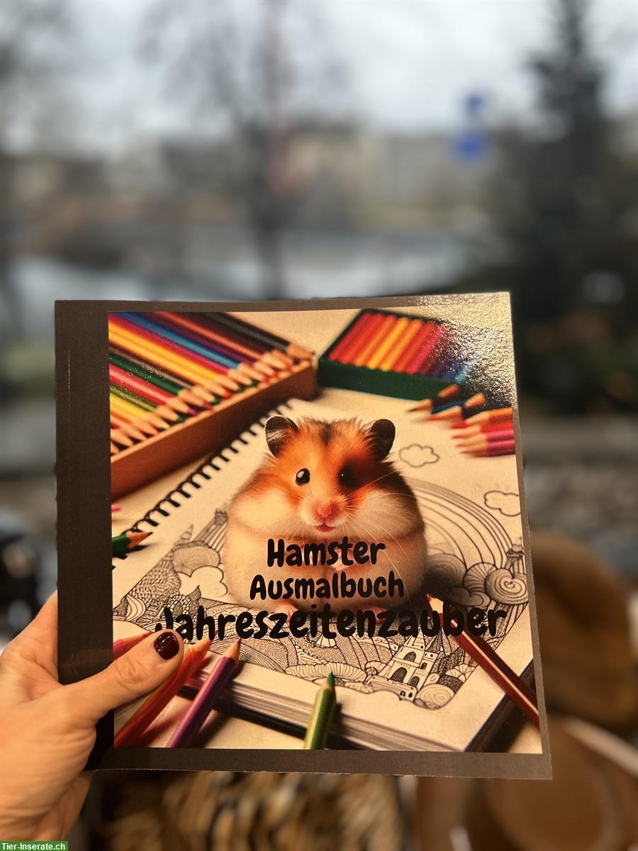 Bild 3: Hamster Ausmalbuch in meinem Online Shop