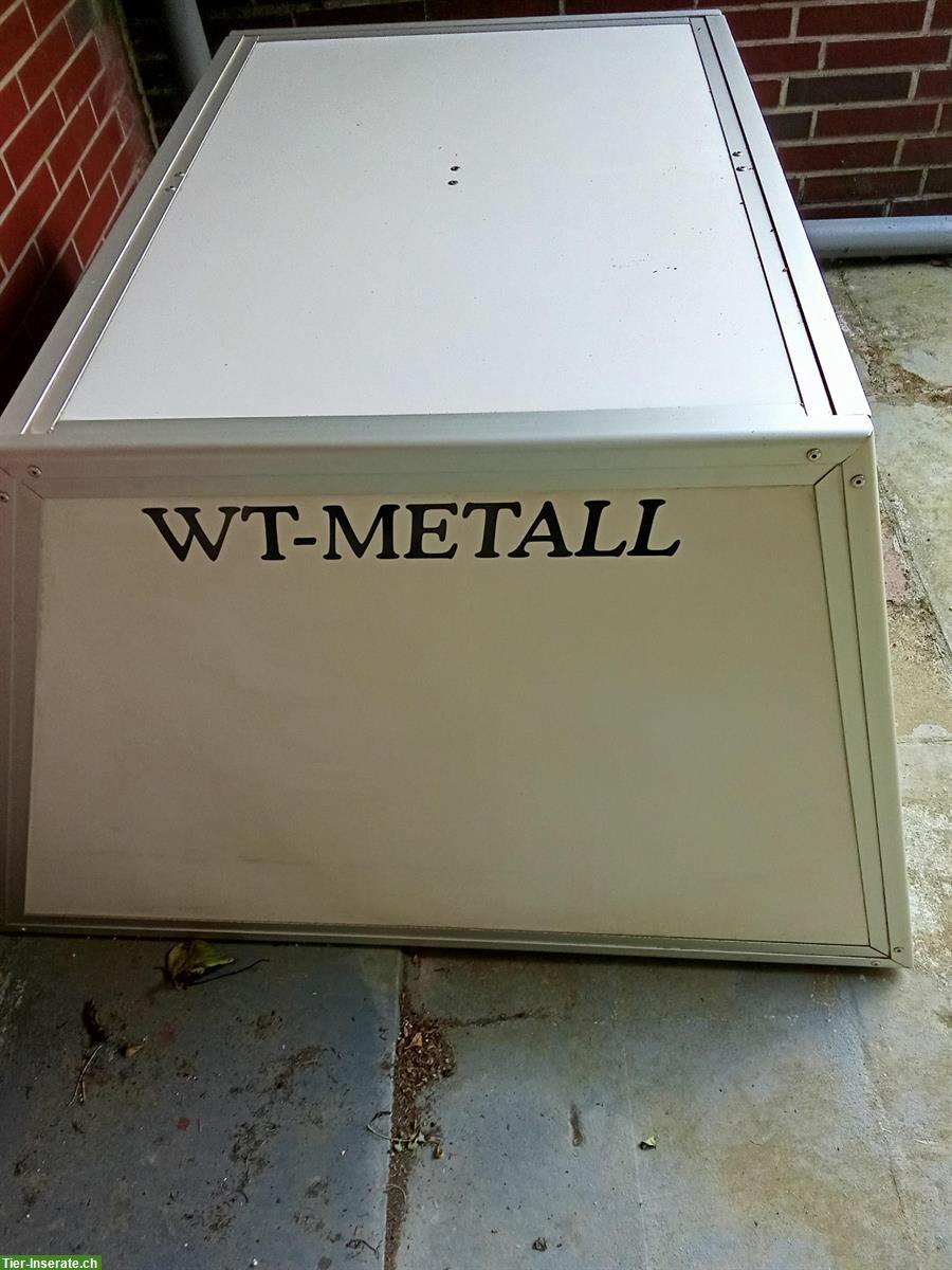 Bild 2: Hunde Doppelbox von WT Metall, neuwertig!