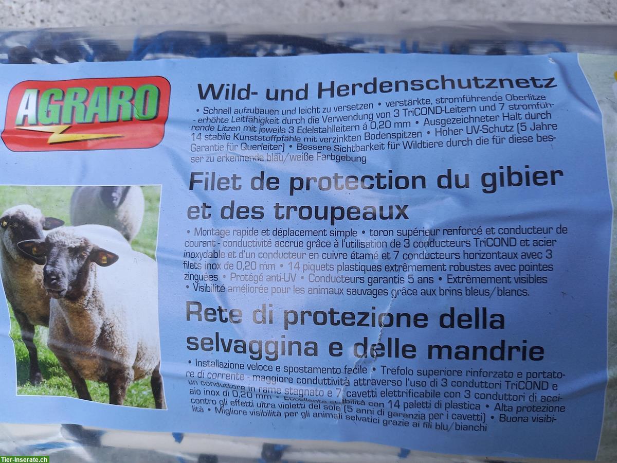 4 neue AGRARO Herdenschutznetze, originalverpackt!