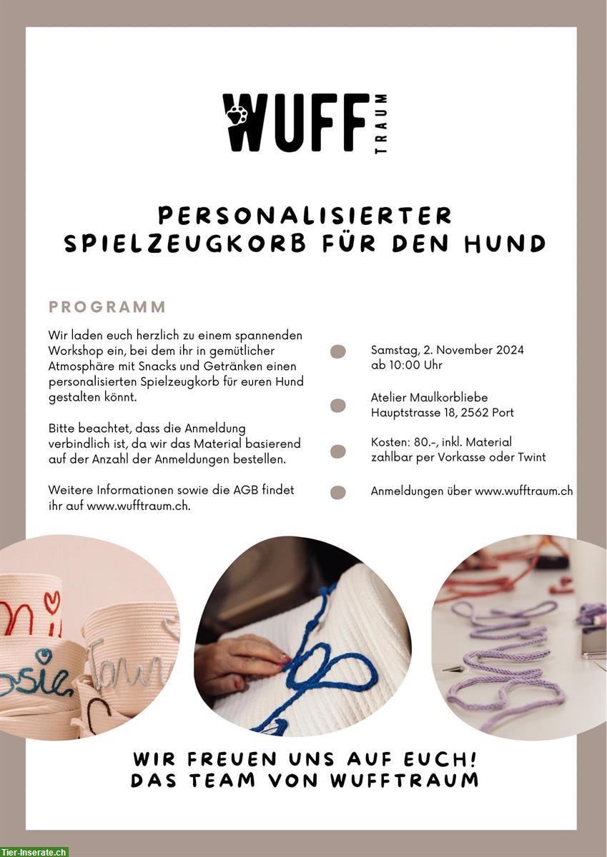 Workshop - Personalisierter Spielzeugkorb - am 02.11.24