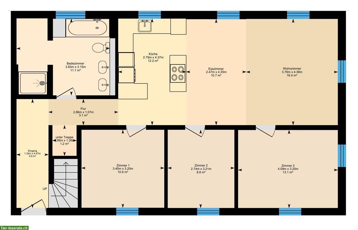 Bild 6: Neubau-Traum im Grünen - Wohnhaus mit 2 modernen Wohnungen & Stall