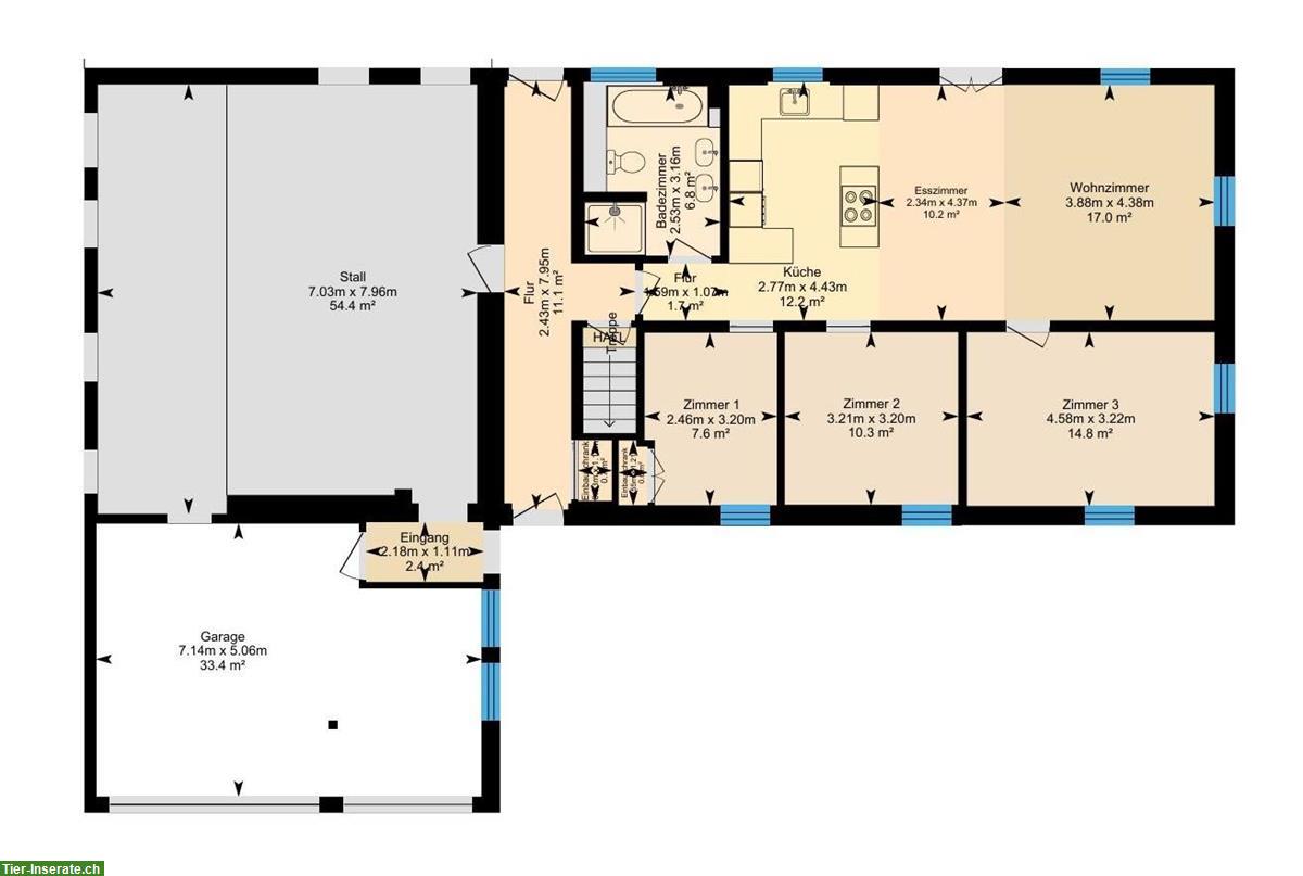 Bild 7: Neubau-Traum im Grünen - Wohnhaus mit 2 modernen Wohnungen & Stall