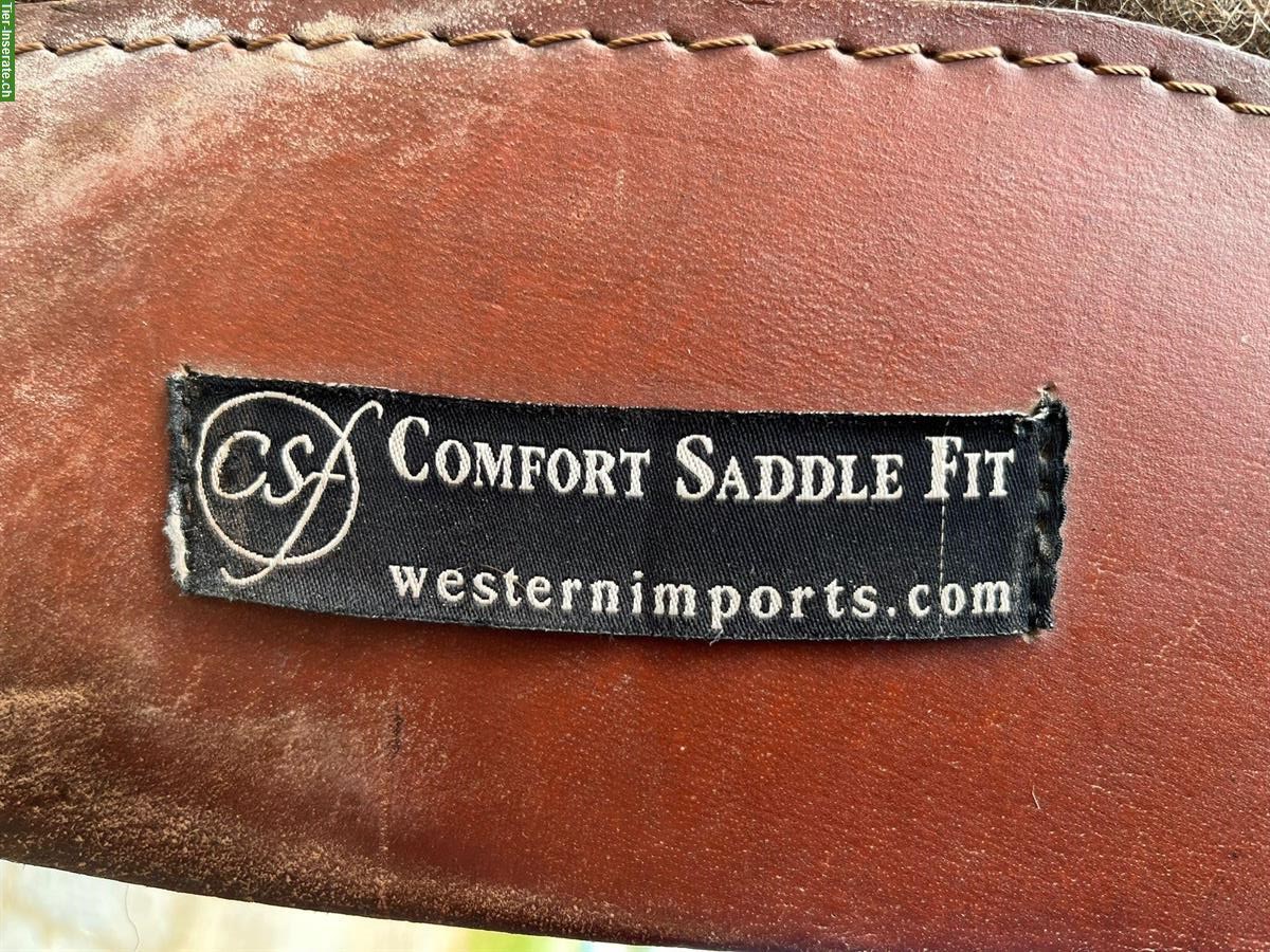 Bild 2: Comfort Saddle Fit Westernpad aus Filz