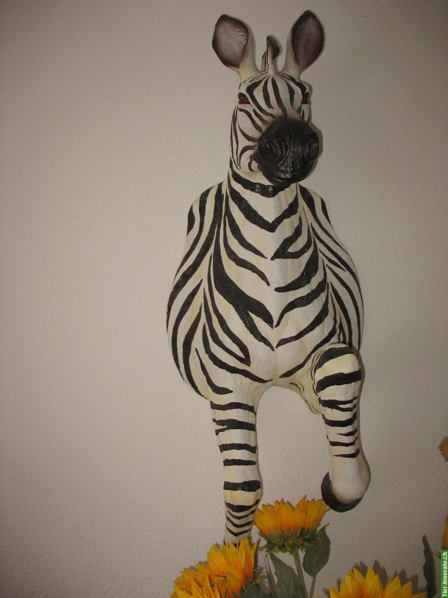 Bild 2: Deko Zebra in Original Grösse