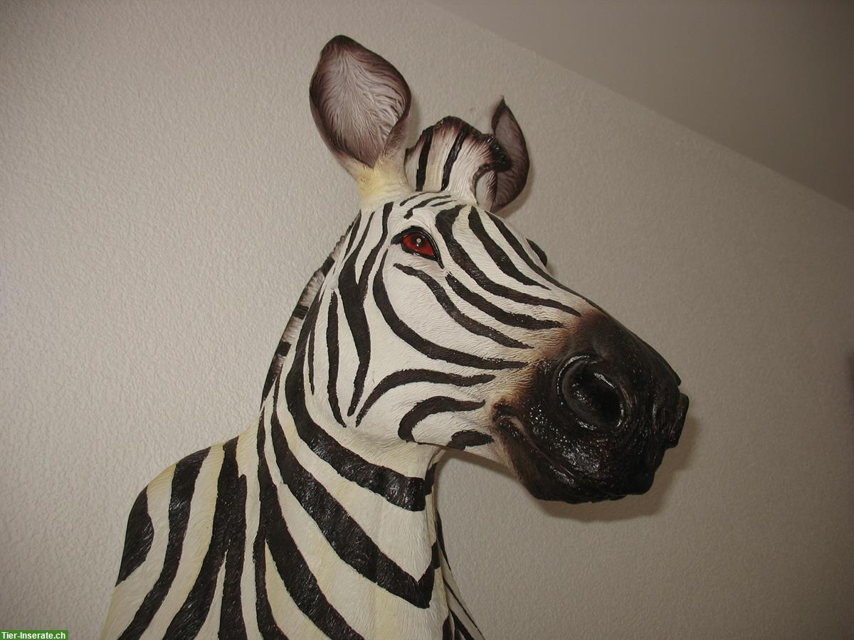 Bild 4: Deko Zebra in Original Grösse