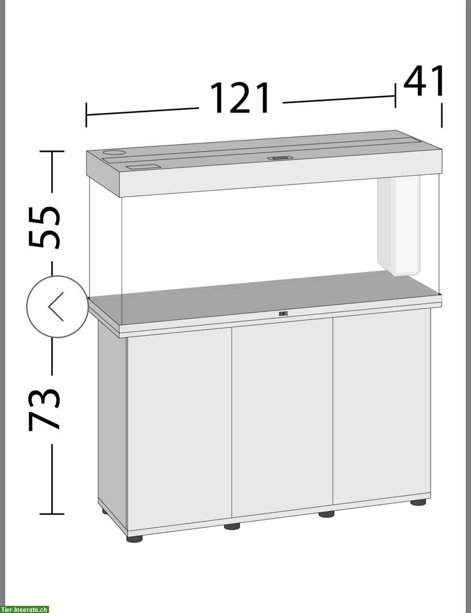 Bild 6: Schönes 240L Aquarium mit Untermöbel & Fische