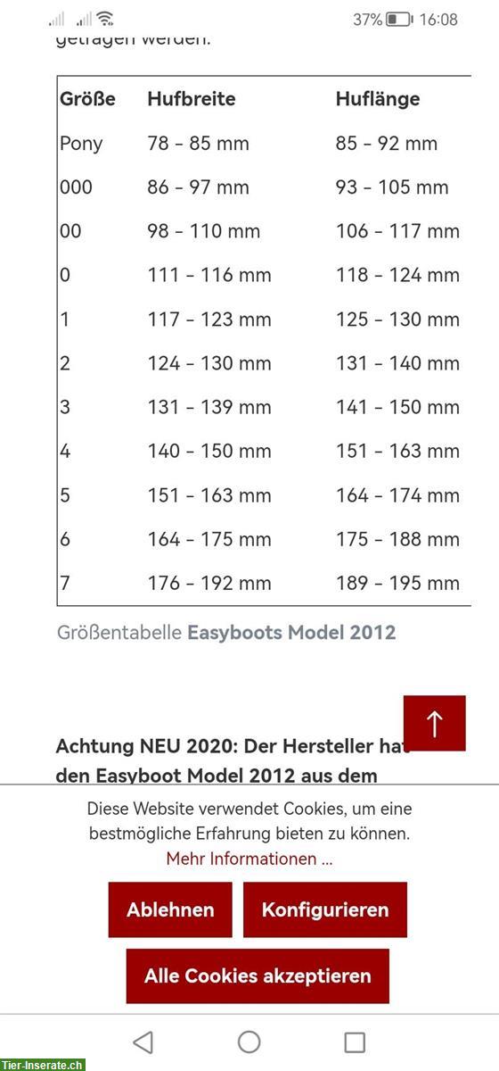 Bild 3: Easyboot Epic in der Grösse 0