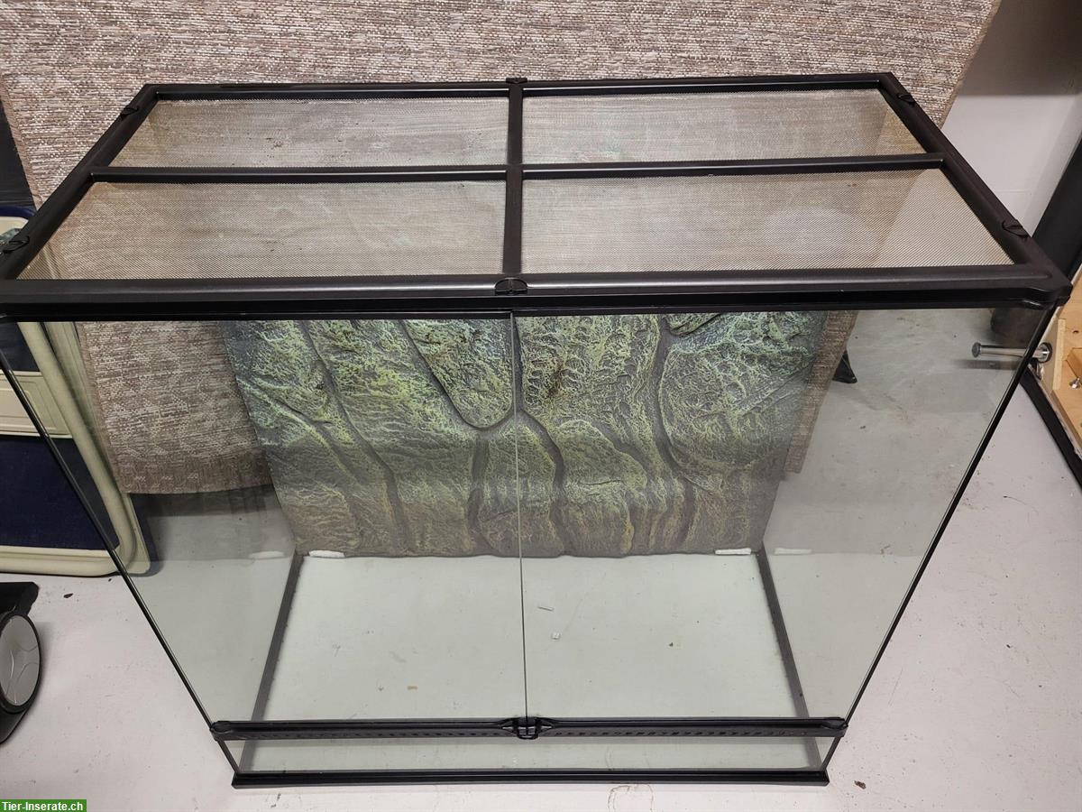 Bild 2: Exo Terra Terrarium 90x45x90cm mit Lampenabdeckung