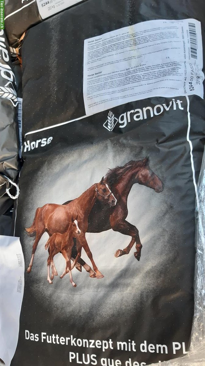 Kraftfutter Granovit Horse Senior Pferdefutter