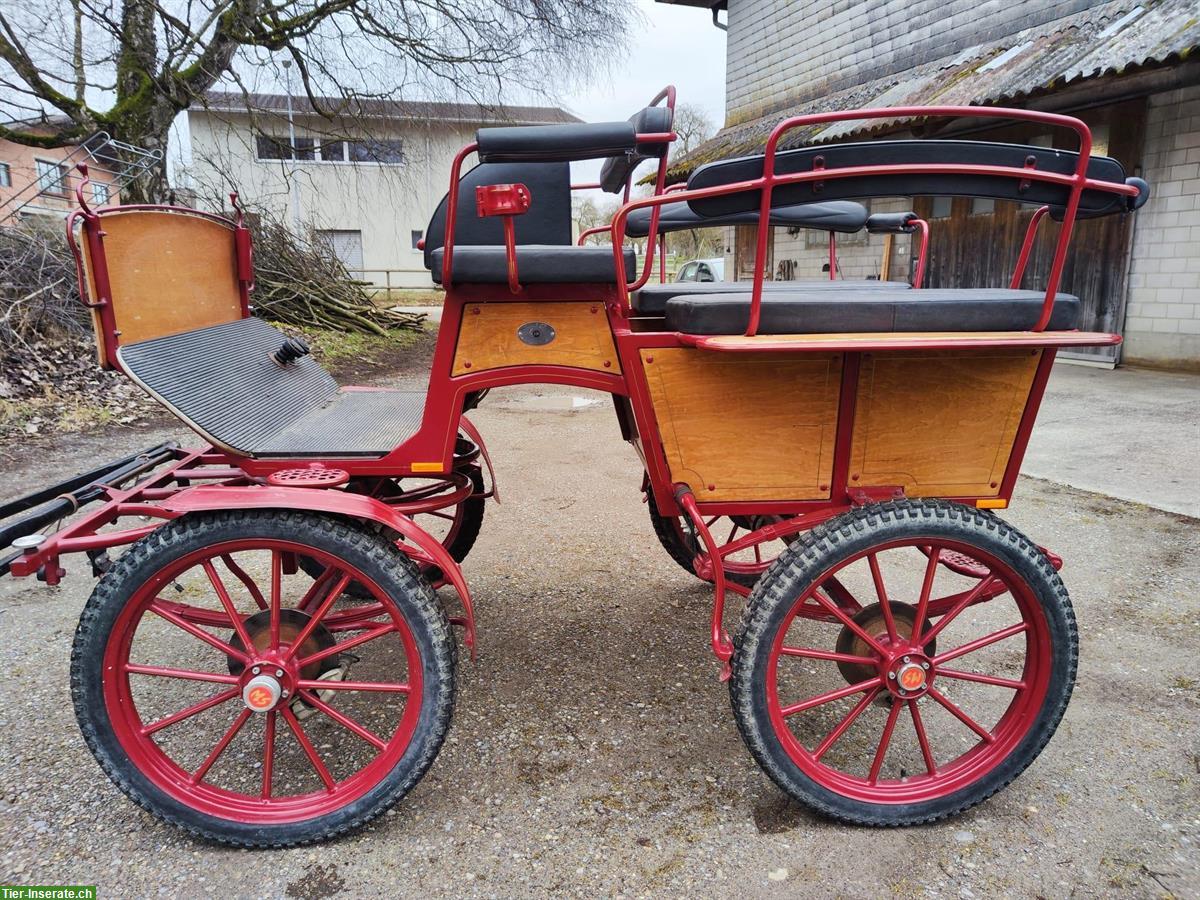 Bild 4: Wunderschöne kleine, rote Wagonette zu verkaufen