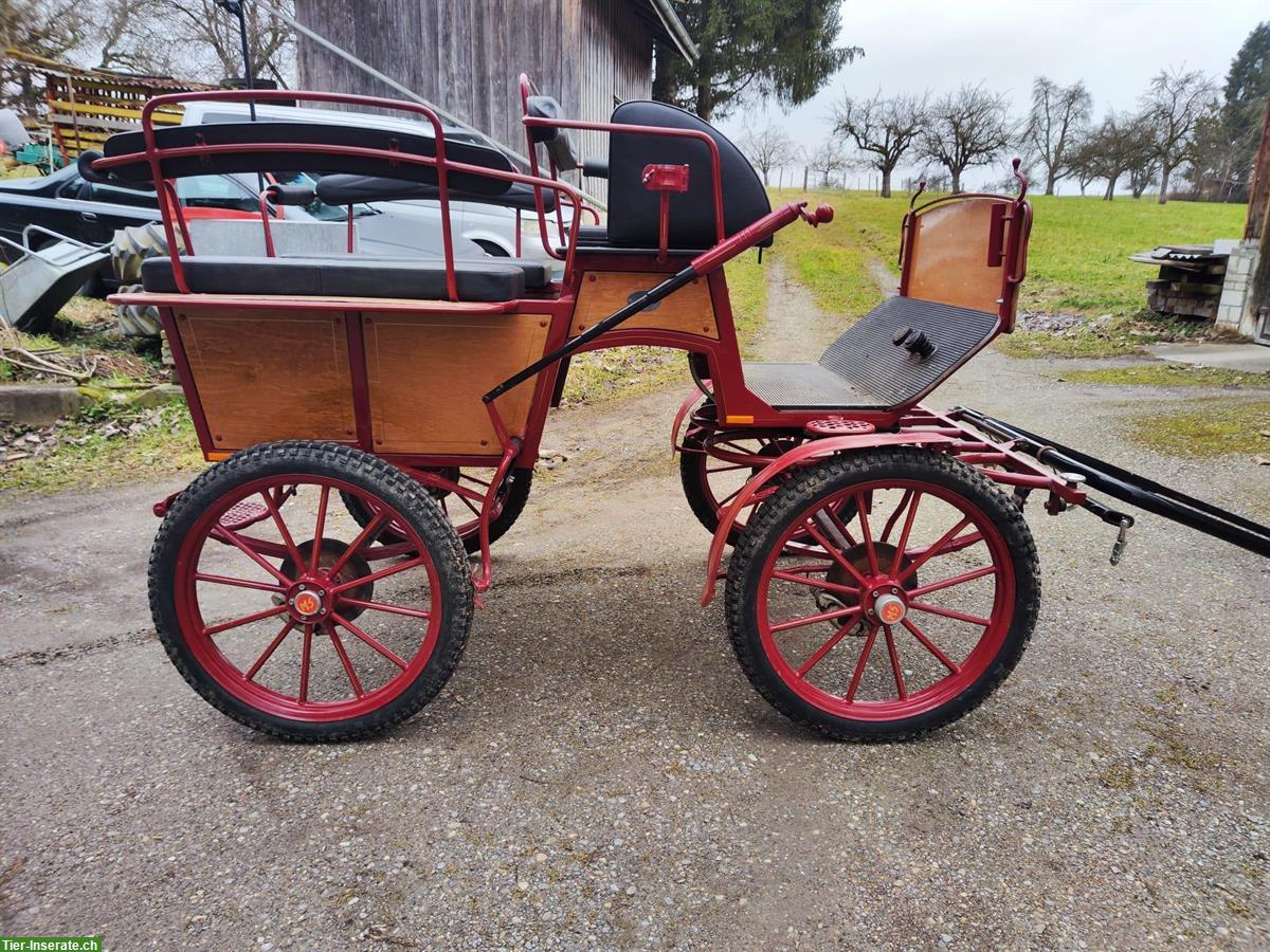 Bild 5: Wunderschöne kleine, rote Wagonette zu verkaufen