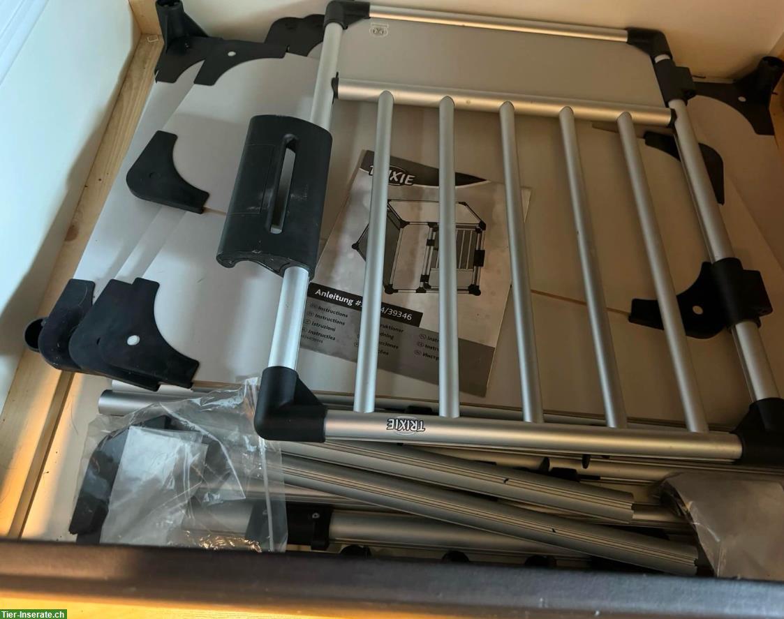 Neuwertige Hundebox L - XL aus Aluminium