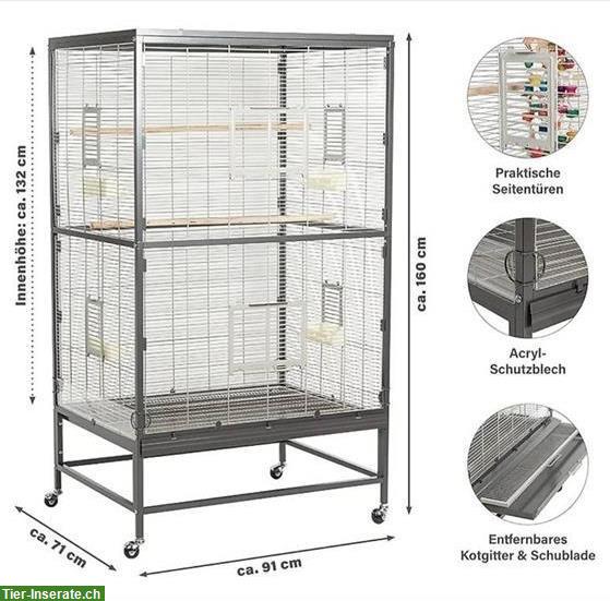 Grosse Voliere/Vogelkäfig von Montana Cages