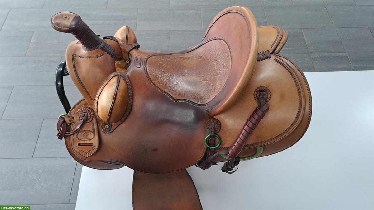 Westernsattel Original «Yves Hirschy Custom Saddle»