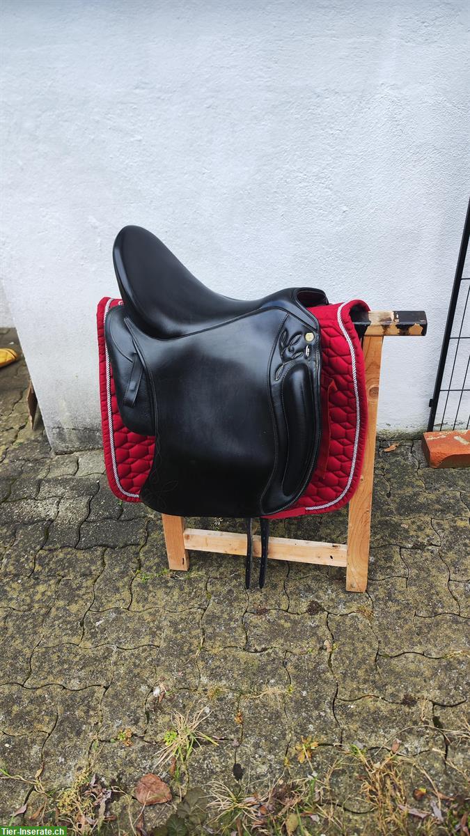 Bild 2: Iberosattel Amazona Dressage 17,5 Sattel Ibero Spanisch Dressursattel