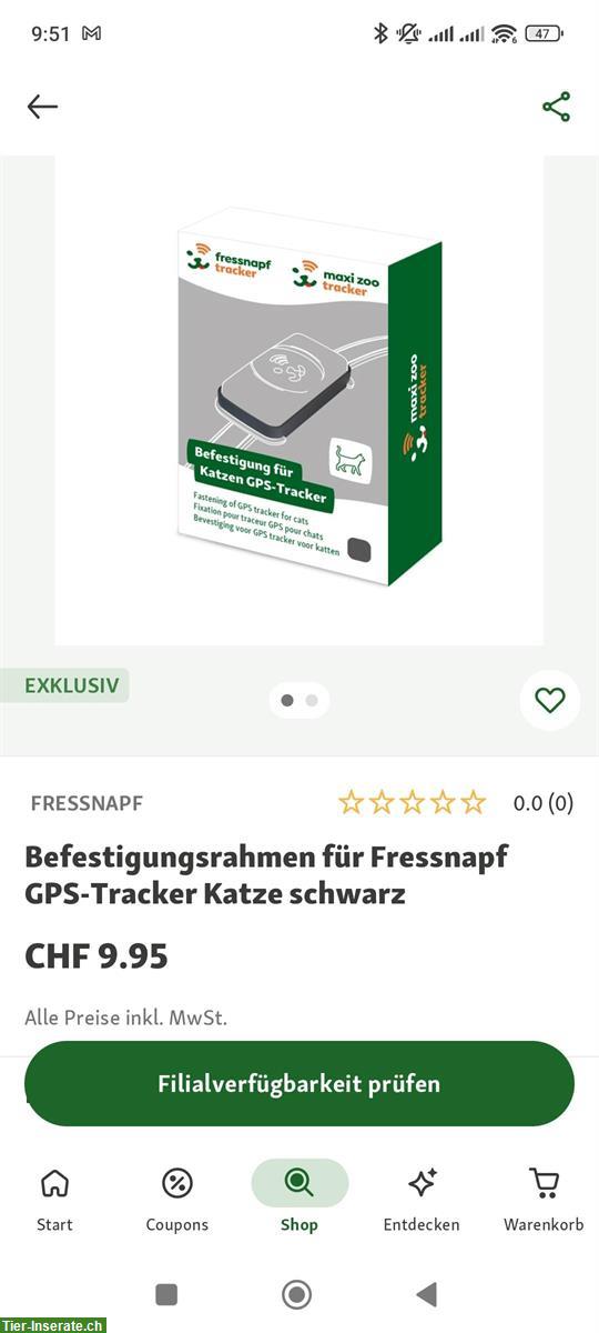 Bild 5: GPS Tracker von Fressnapf verloren, Raum Stäfa, Männedorf